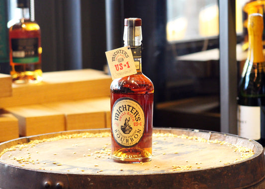 bottle of michter’s bourbon