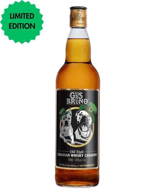 Old Style Canadian Whisky - St Patricks Day Limited Edition Bottle