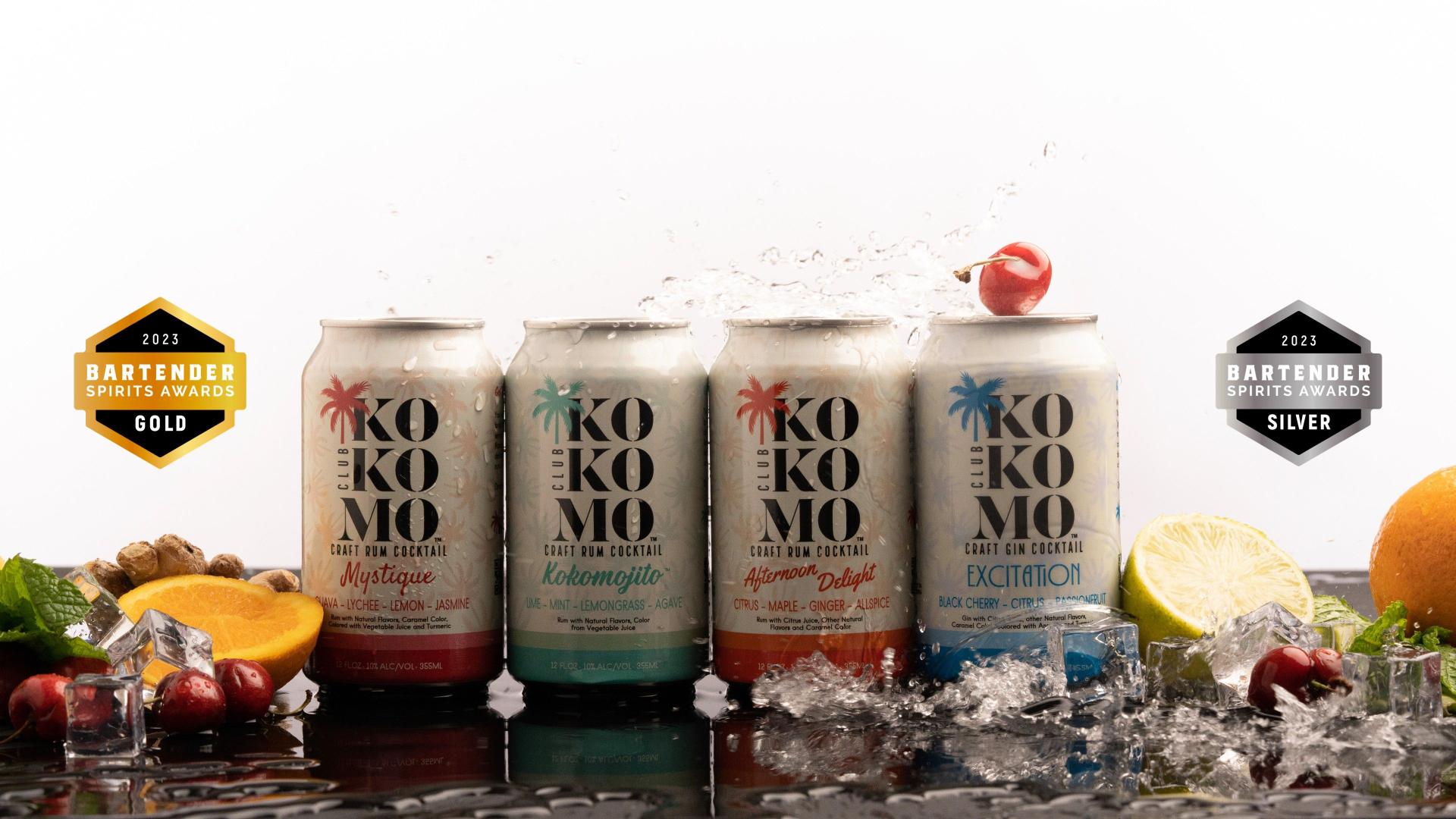 All Four Flavors - Club Kokomo Canned Cocktails