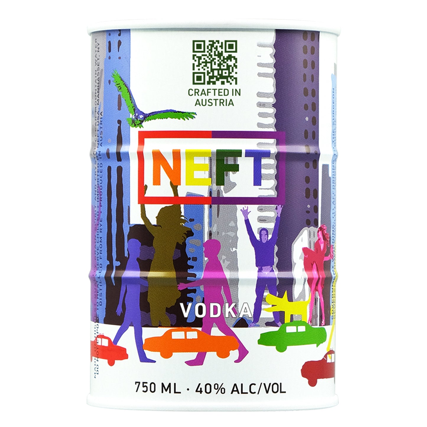 NEFT Vodka Pride Barrel 750ml