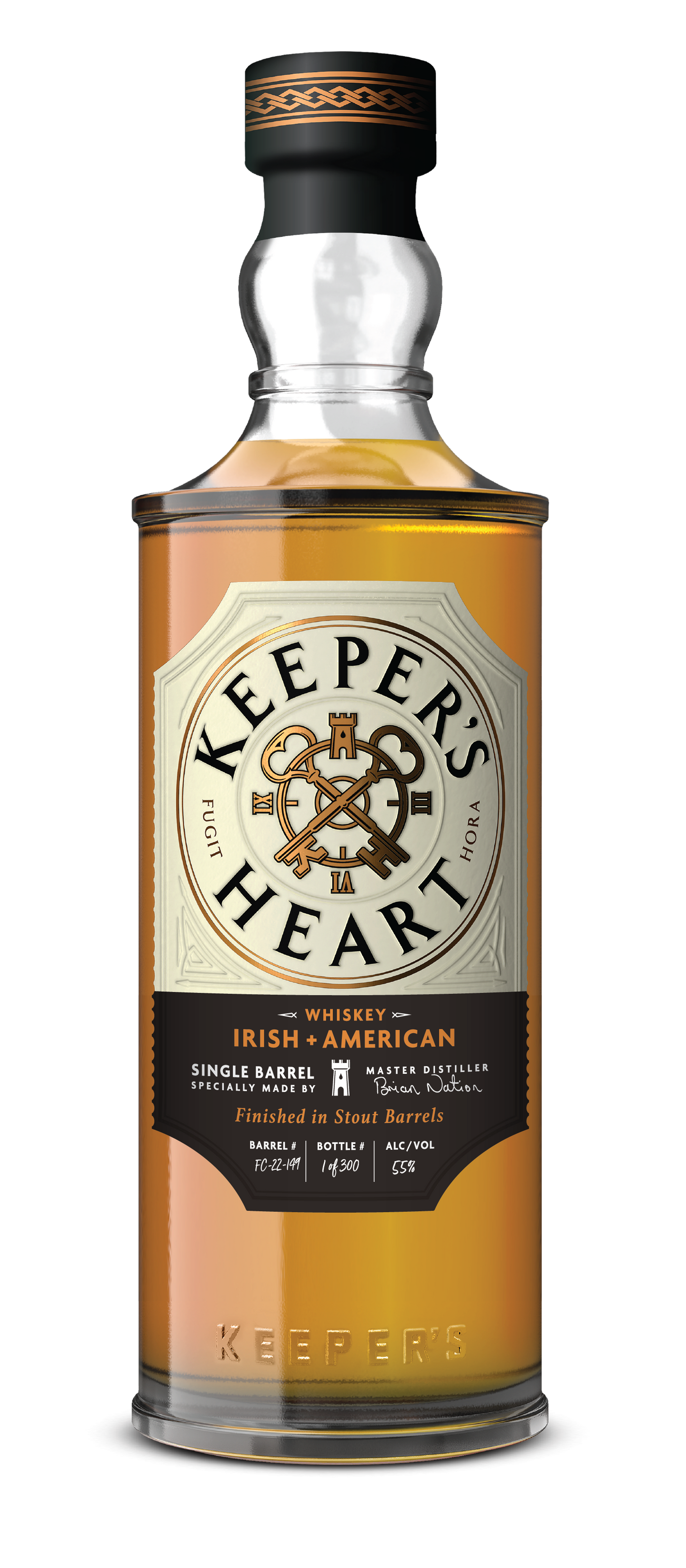 Keeper's Heart Irish + American Finished in Stout Barrels