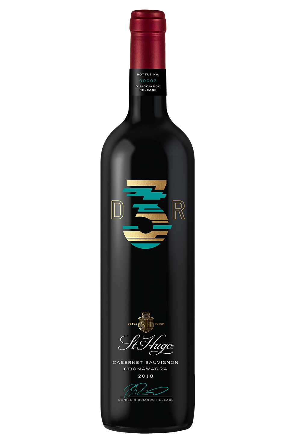 ST HUGO Coonawarra Cabernet Sauvignon 2018 bottle (front)