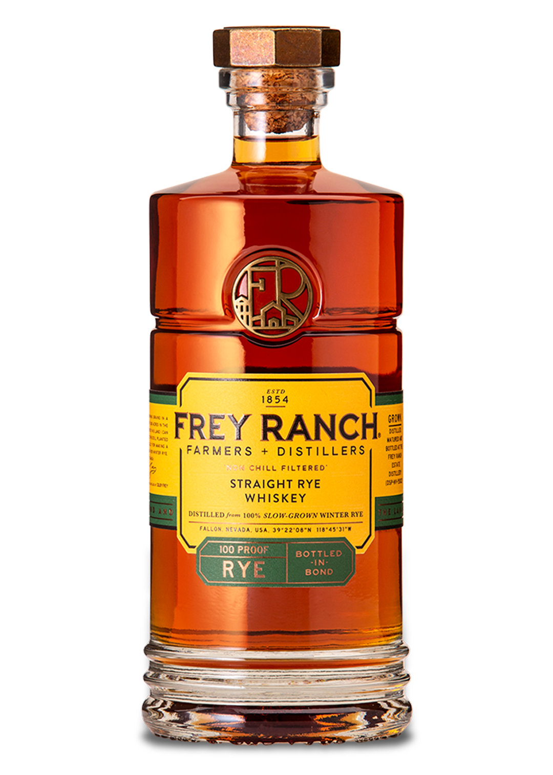 Frey Ranch Bottled-in-Bond Straight Rye Whiskey