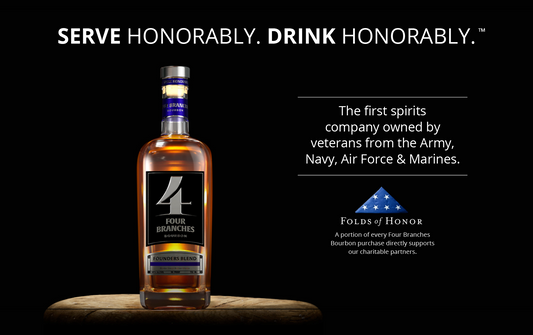 Four Branches Bourbon Gives Back to Veteran Families Utilizing Fulfillment Capabilities of eCommerce Partner Speakeasy Co.