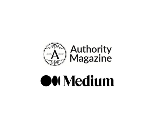 authority magazine logo and medium logos