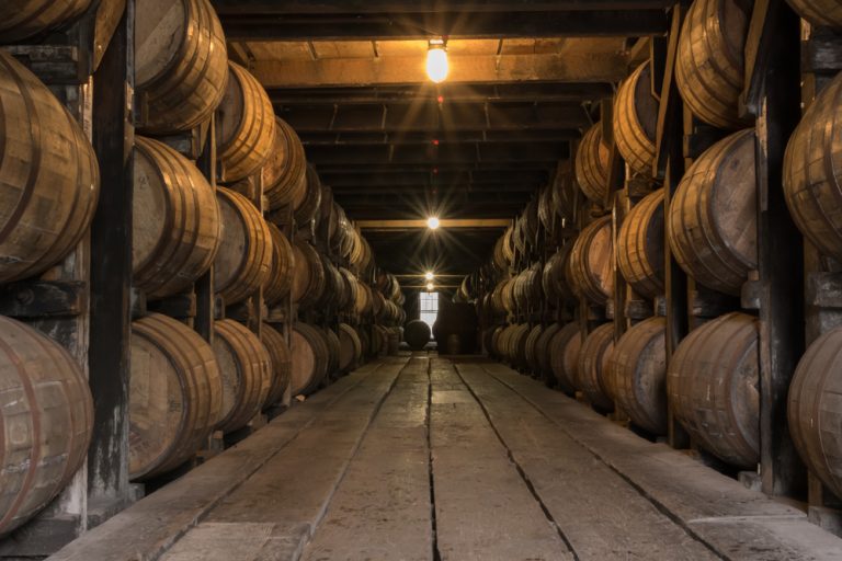 barrels of bhakta 1928 whiskey aging