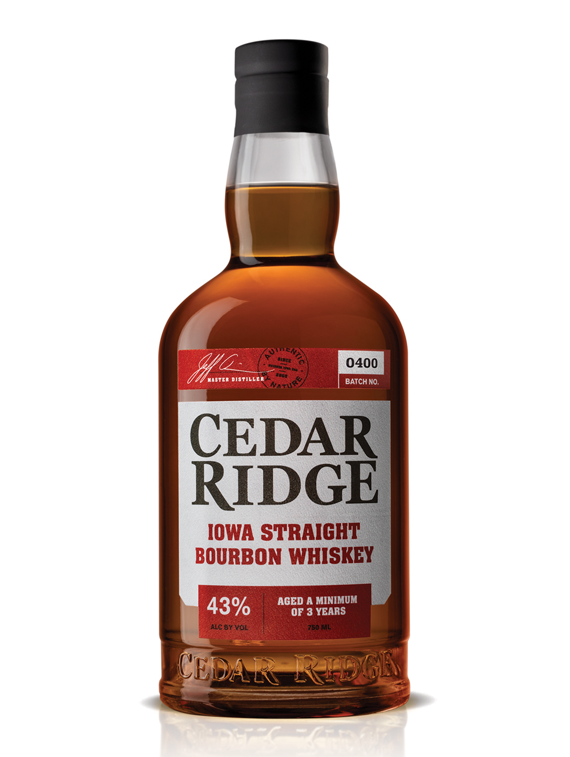 Iowa Straight Bourbon Whiskey