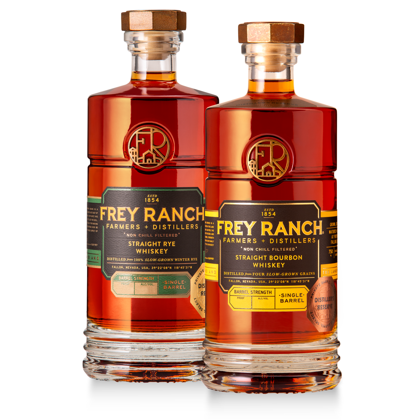 Barrel #2306 HSC-6 “The Tribe” Single Barrel Bourbon + Frey Ranch Single Barrel Rye Whiskey