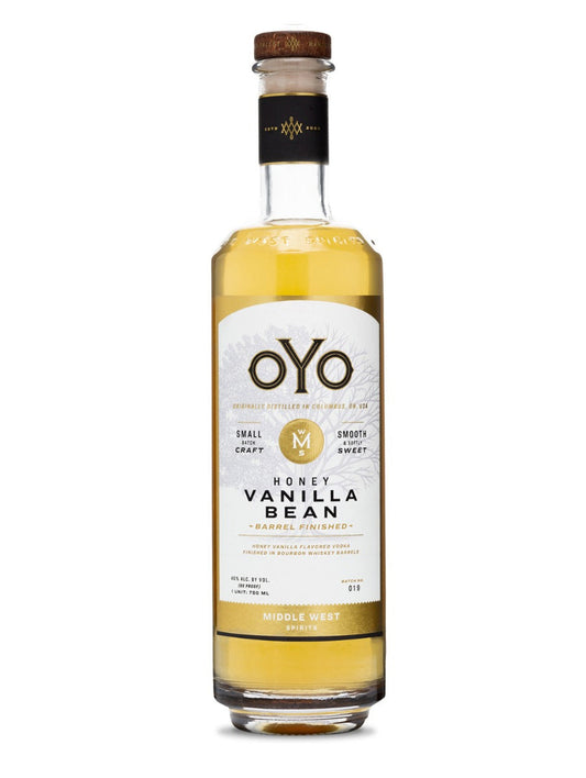 OYO Barrel-aged Honey Vanilla Bean Vodka