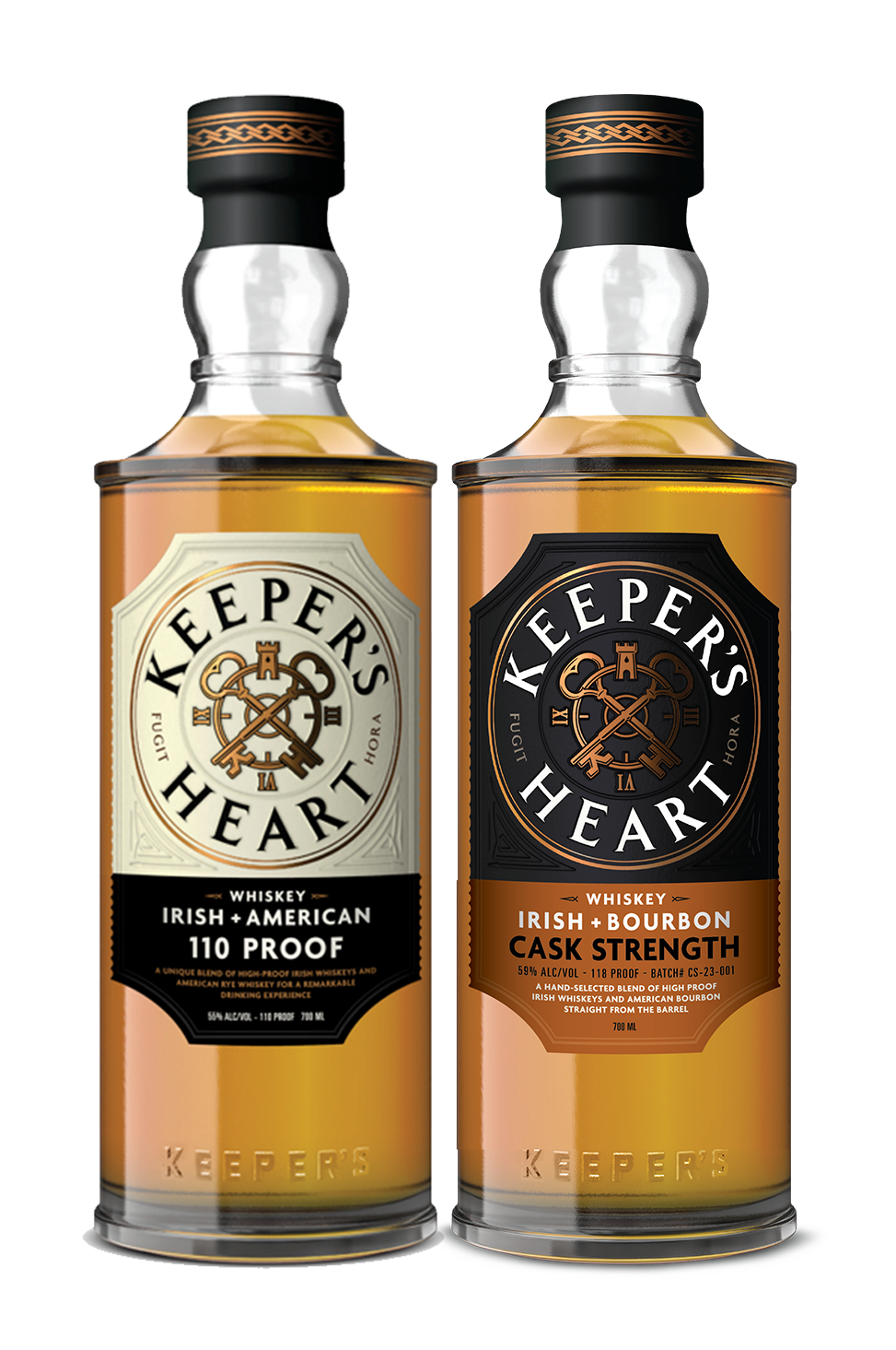 Keeper's Heart 110 Proof and Irish + Bourbon Cask Strength Bundle