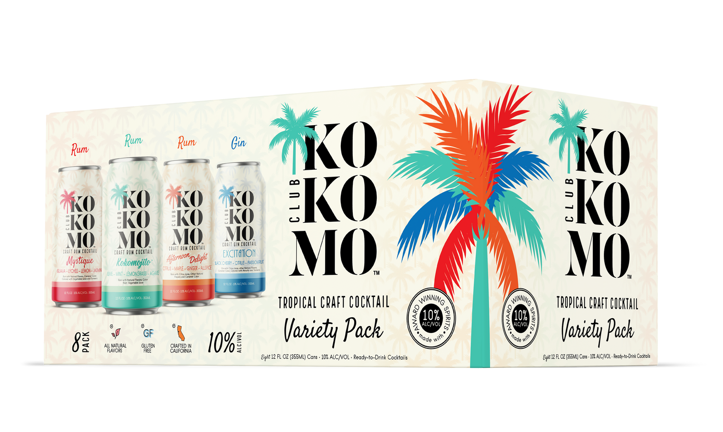 Club Kokomo Variety Pack 8-pack
