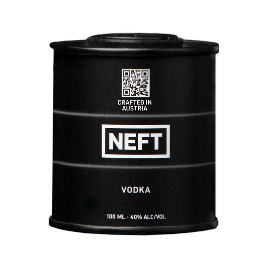NEFT Vodka Black Mini Barrel 100ml