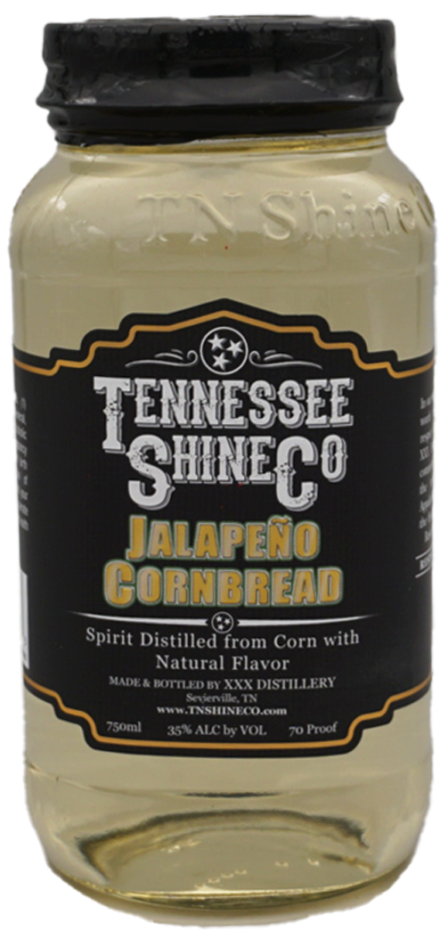 Tennessee Shine Jalapeno Cornbread Moonshine