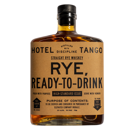American Straight Rye Whiskey bottle